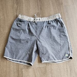 Vuori Charcoal Banks Short Mens Size XL